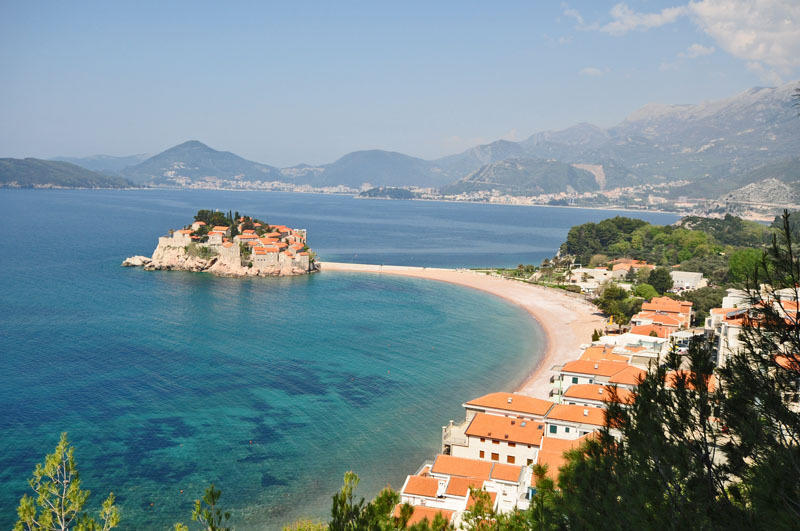 Apartments Vila Andja Sveti Stefan Kültér fotó